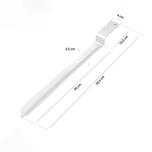 Shaped ground anchor - ground, outdoor