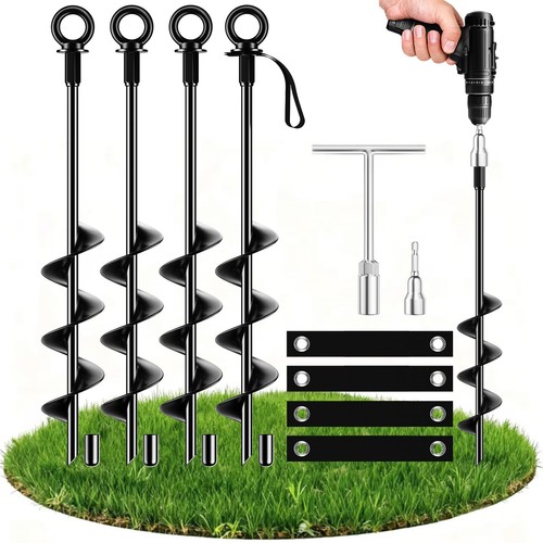 Ground anchors heavy duty - ground,