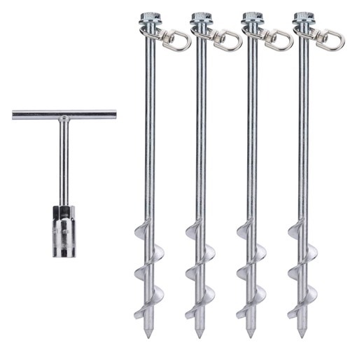 Ground anchors screw - ground,