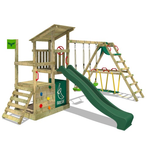 Wooden climbing frame fatmoose - climbing,
