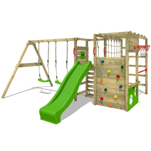 Wooden climbing frame - , fatmoose